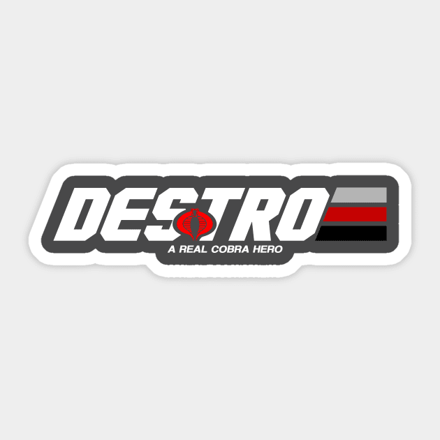 GI Destro Sticker by PlatinumBastard